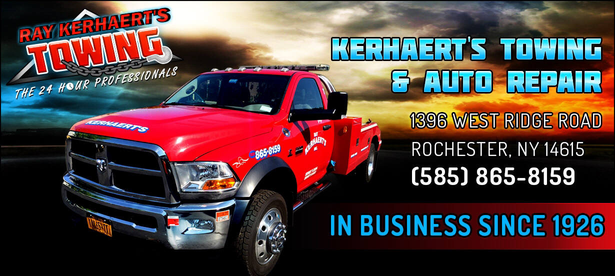Rochester Towing and Winching Truck-Kerhaert's Towing